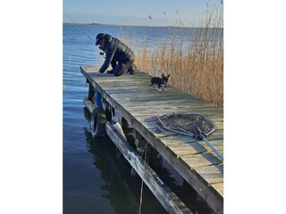 Bootssteg zum Angeln