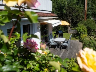 Terrasse vom Apartment