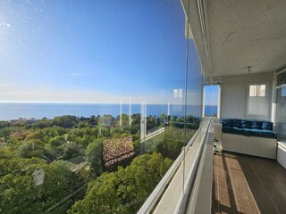Meerblick von der Loggia