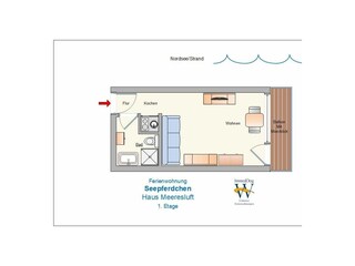 Ferienwohnung Wangerooge Außenaufnahme 2