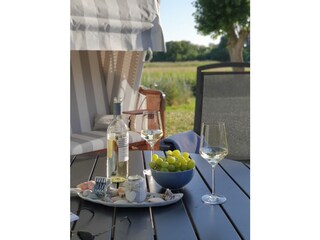 Gemütlichkeit auf der Terasse