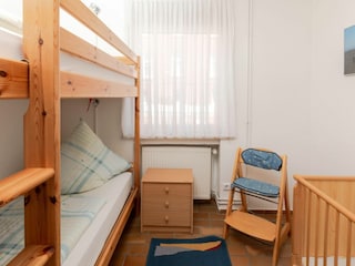 Schlafzimmer mit Etagenbett