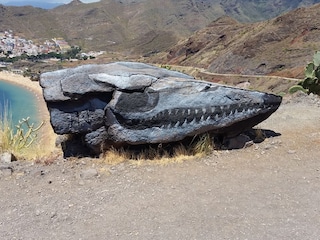 Steinmalerei auf Teneriffa