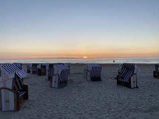 Nordstrand Norderney mit Strandkörben