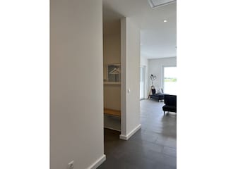 Ferienhaus Relax: Flur zum Wohnzimmer