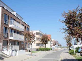 Nah an der Strandpromenade und am Deich