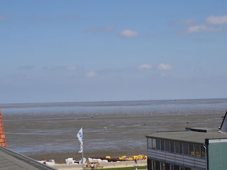 Der seitliche Meerblick