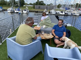 chillen auf die Dachterasse