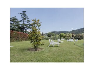 Garten eingezäunt