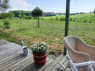 Blick von der Terrasse