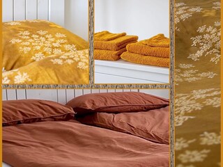 Betten gemacht, Handtucher vorhanden