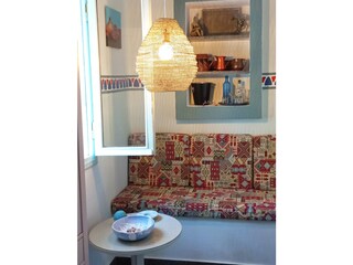 Banch in the living room