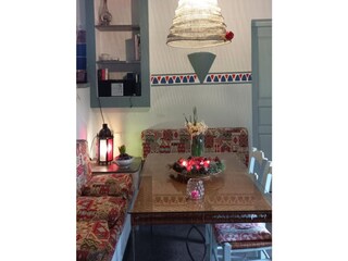 Eating place downstairs