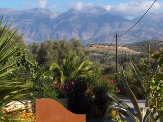 View to the mountains