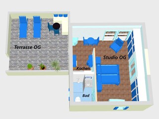 Holiday house Kamilari Floor Plan 42