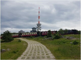 Brocken mit Brockenbahn