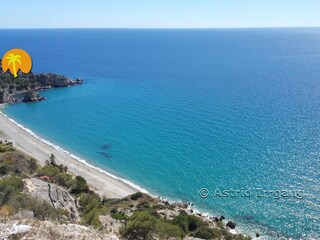 Naturstrand im Naturschutzgebiet, 15 Min. von Nerja