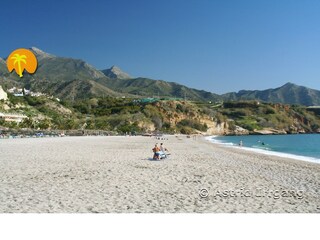 ... und hier Nebensaison an der Playa Burriana (östl.)