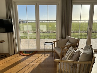 Blick vom Sofa