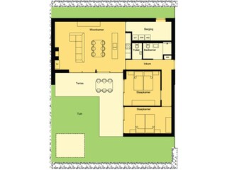 Casa per le vacanze Cadzand-Bad Pianta del piano 34