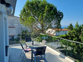 Sea view terrace