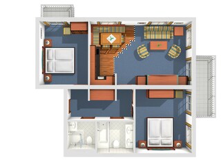 Grundriss Suite Panorama