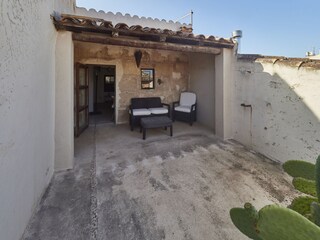 Dachterrasse im 2. OG - Mit Loungemöbeln für den Sonnen