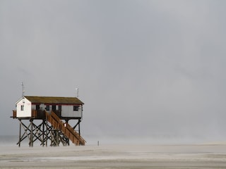 Winter am Strand in St. Peter-Ording