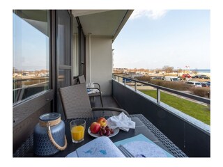 gemütlicher Balkon