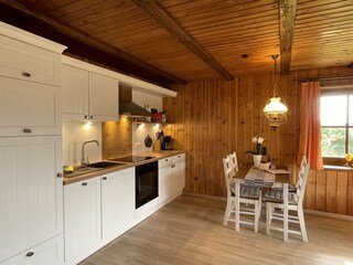 FeWo Gretel / 2 Pers. / Küche mit Geschirrspüler