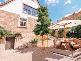 Casa de vacaciones Creglingen Grabación al aire libre 2