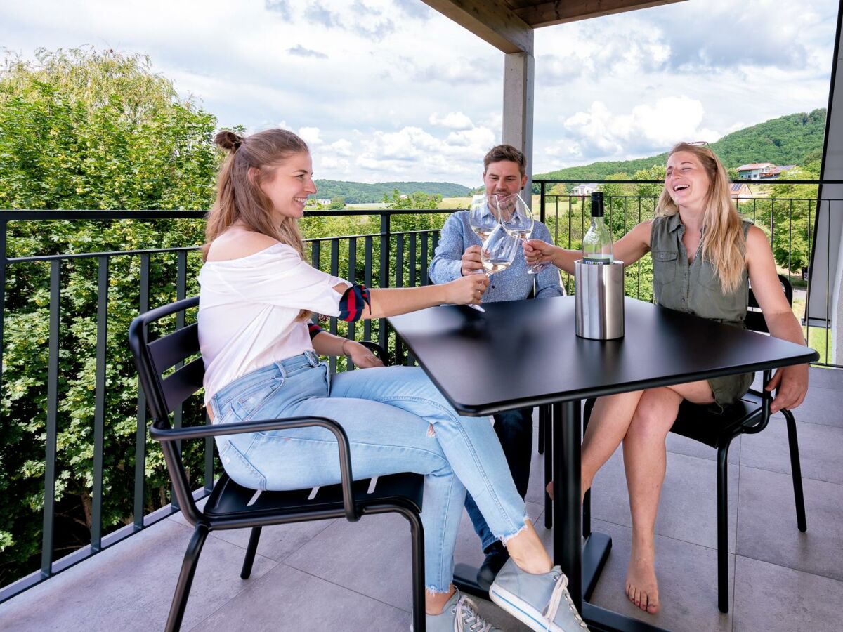 auf der Terrasse