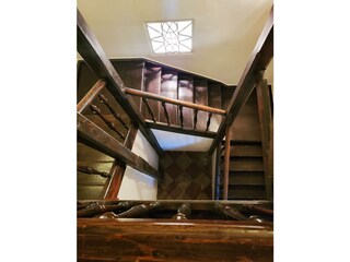 Stiegenaufgang Tower Suite