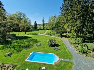 Aussicht von Tower Suite 2. Stock