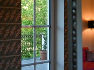 Blick auf die Terrasse