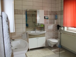 Badezimmer mit WC