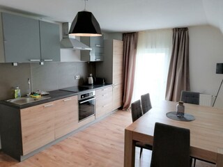 Ferienwohnung Thermenland Küche