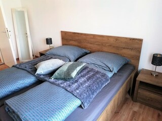Ferienwohnung Thermenland Schlafzimmer