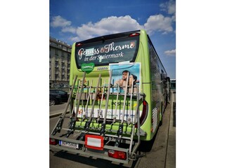 Mit Bus & Fahrrad Wien - Bad Waltersdorf - Wien