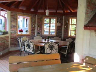 Pavillon innen