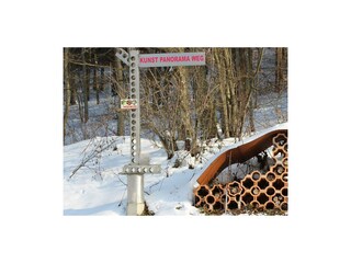 Kunstpanoramaweg im Winter