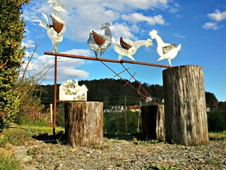Hühnergeflüster am Wandern