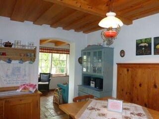 Romantikstöckl Wohnküche Altes Gehöft Steiermark