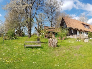 Frühling am Alten Gehöft am Lormanberg Steiermark
