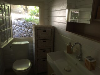 Bathroom toilet chalet