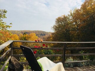 In die Ferne blicken