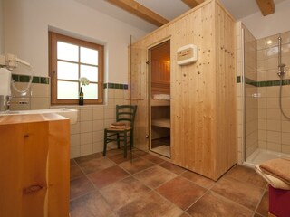 Bad und Sauna das Weinberg
