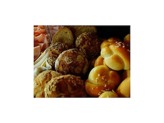 Frisches Gebäck zum Frühstück