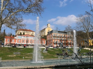 Bad Gleichenberg Springbrunnen im Park