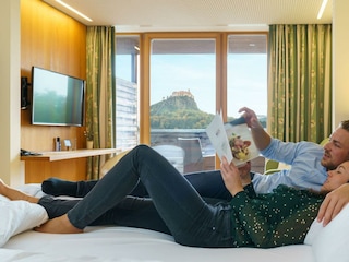 Ausblick Doppelzimmer Burgblick